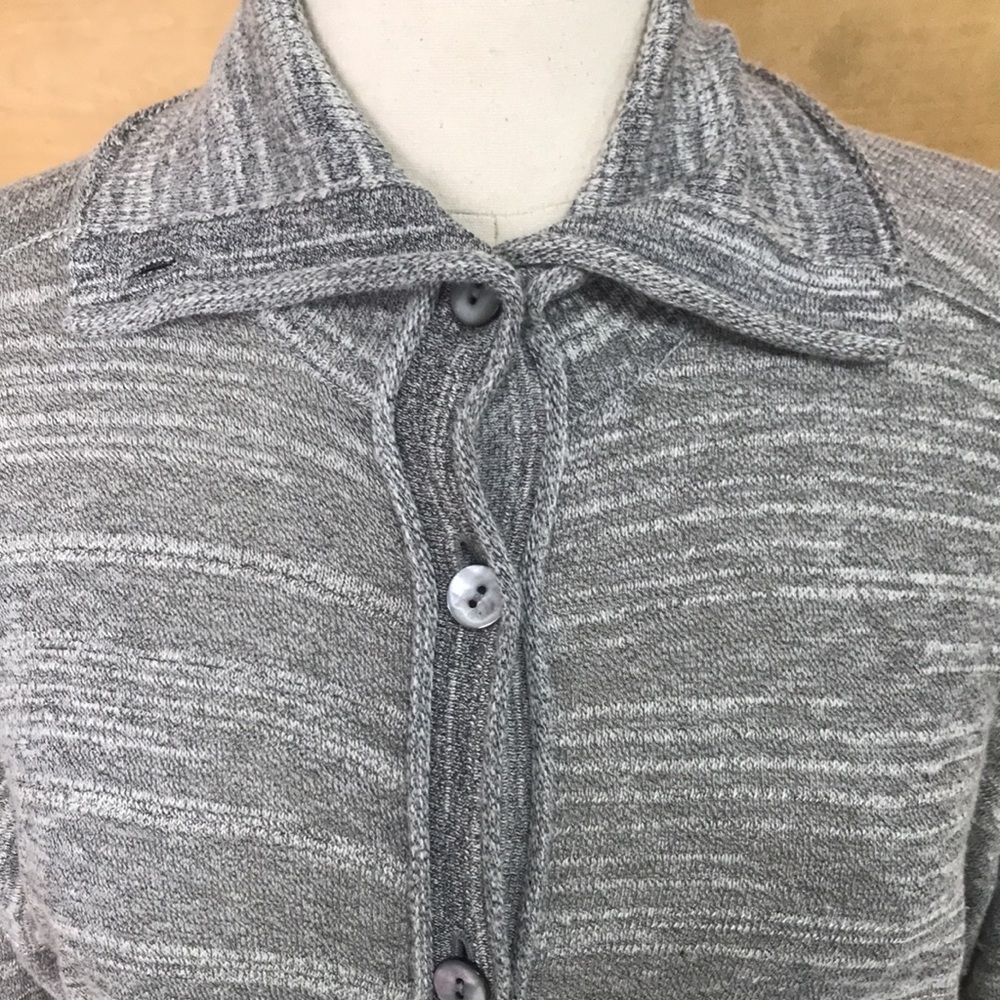 Peruvian Connection Lightweight Marled Cotton Gra… - image 2